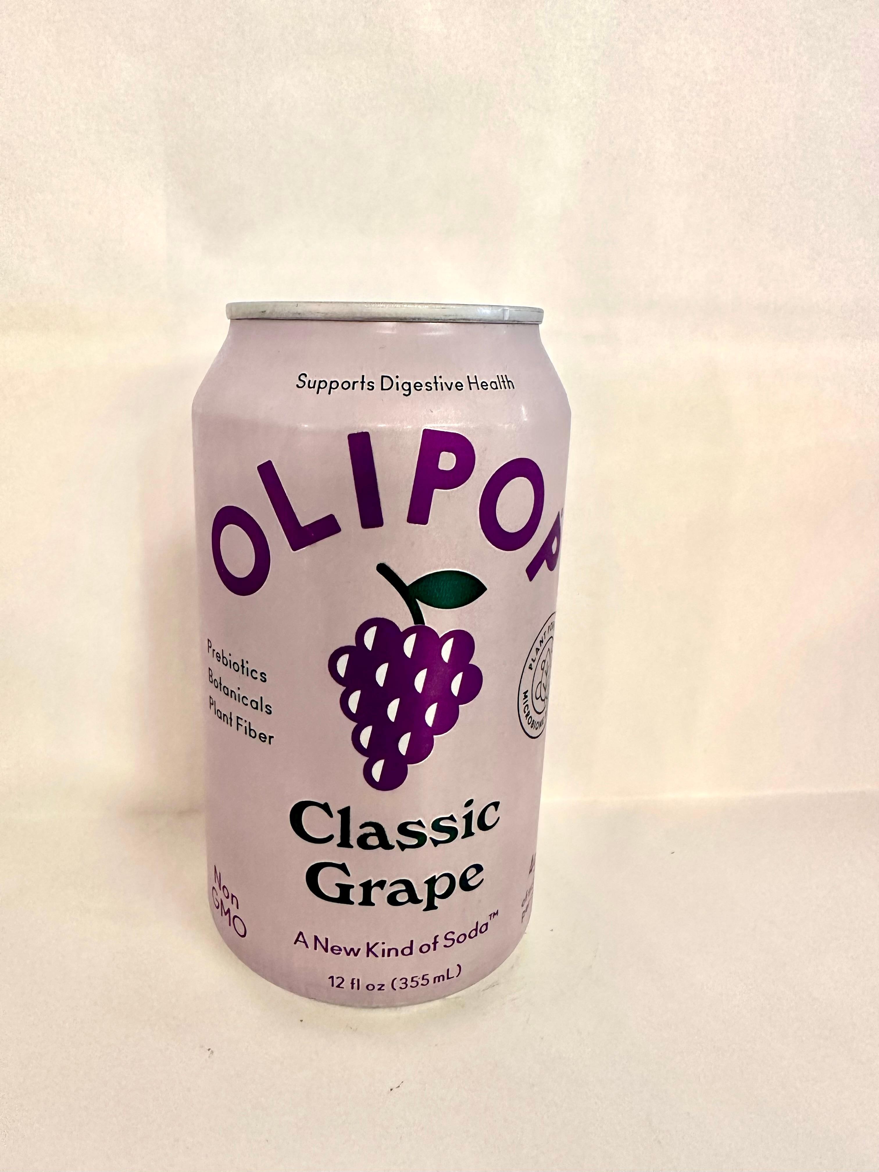 Olipop Classic Grape 12oz