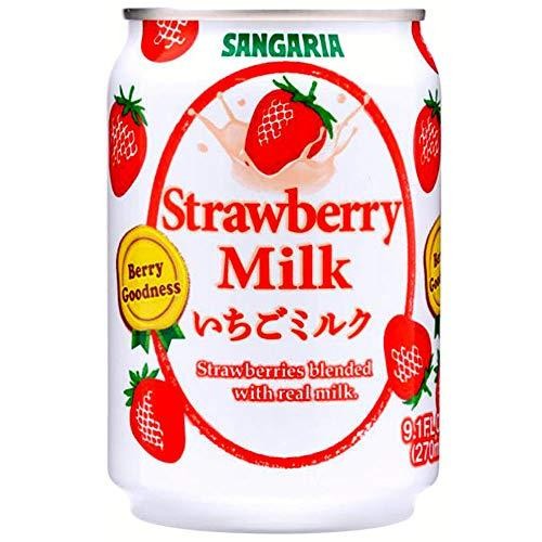 Sangaria Strawberry Milk Tea Can 8.96 Fl oz