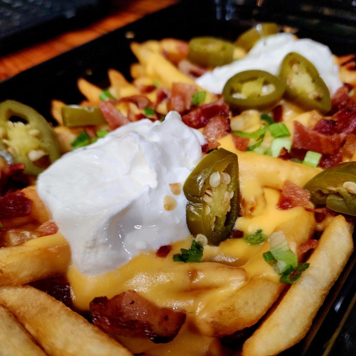 Loaded Baked Potato Boardwalk Fries