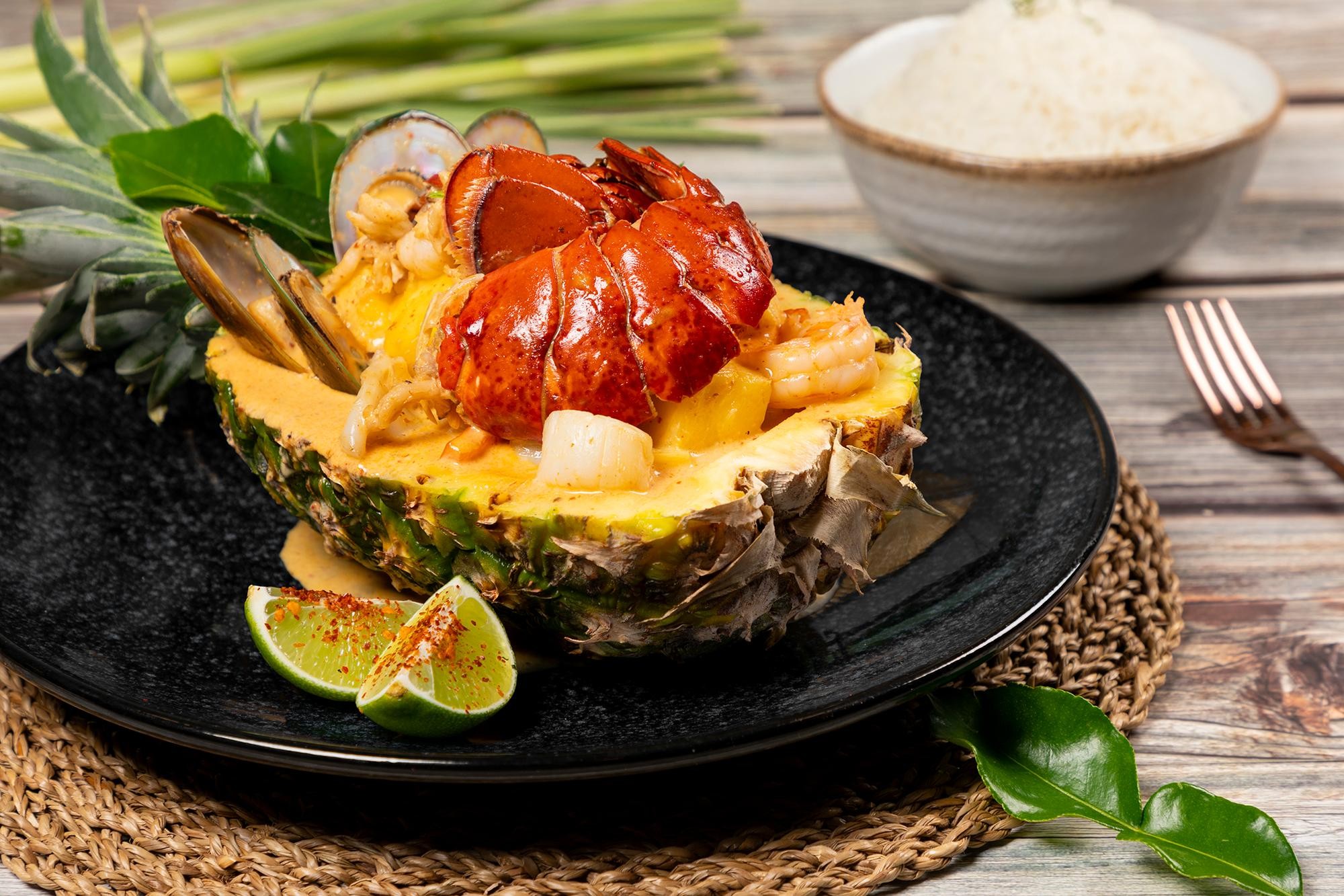Seafood Pineapple Curry