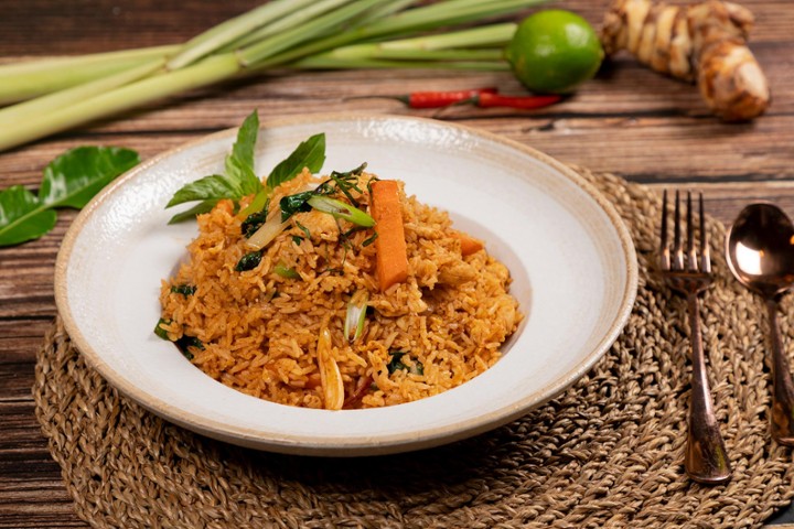 Spicy Basil Fried Rice