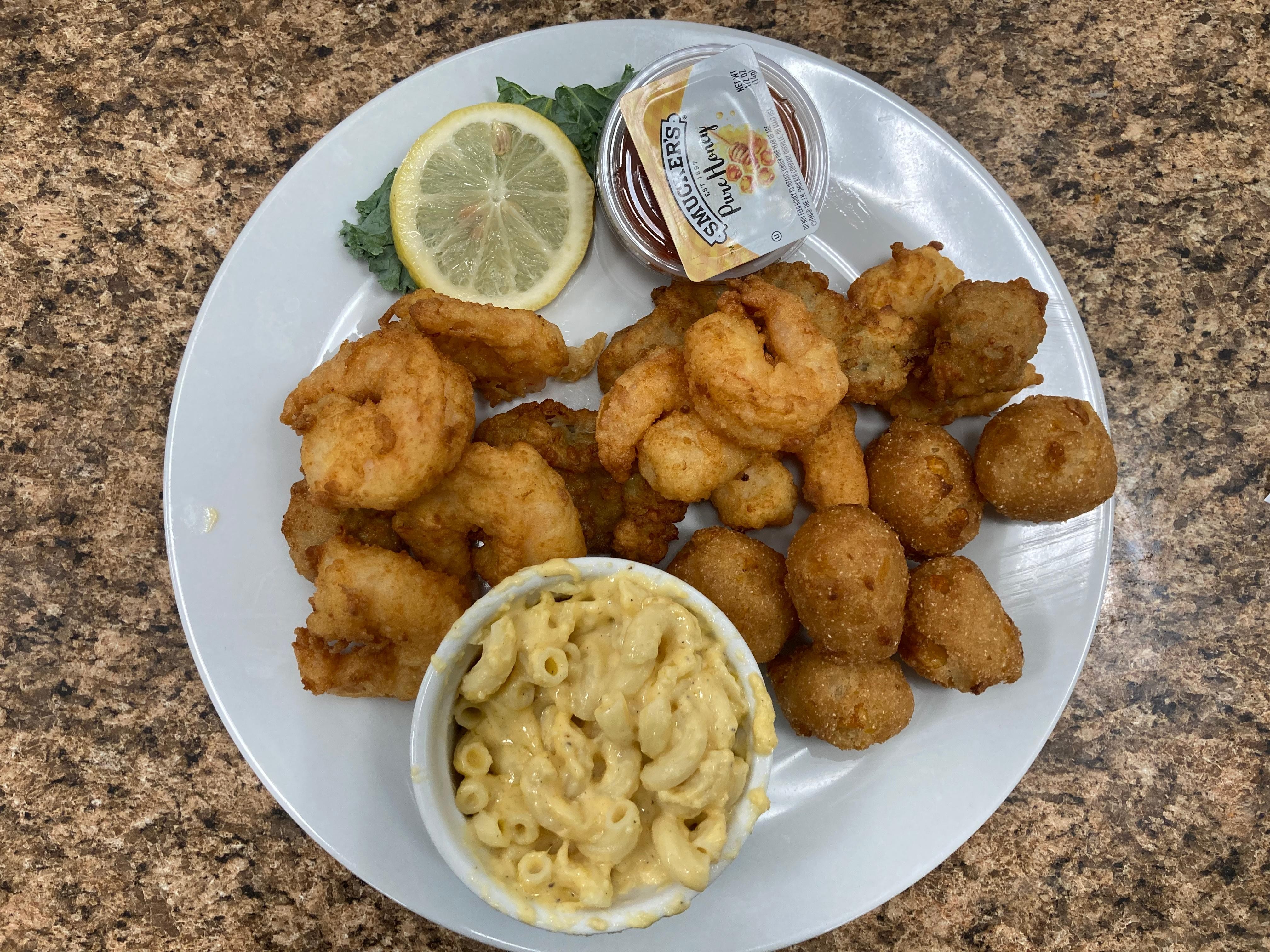 Fried Shrimp Platter  w/ 3 Hp