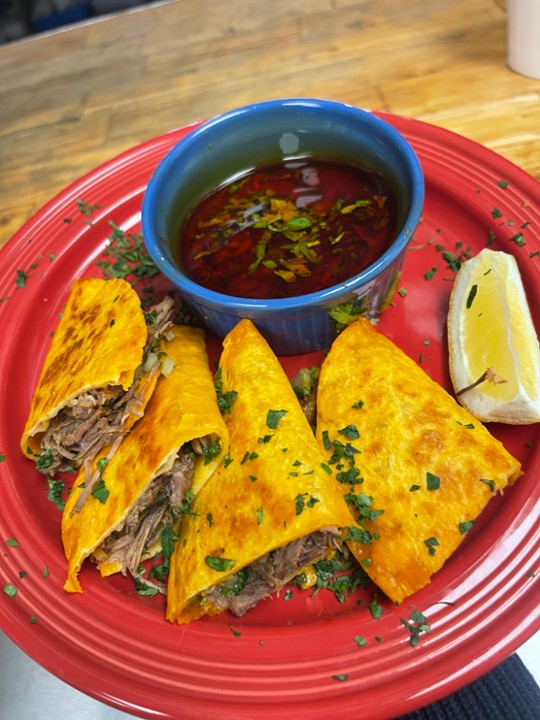 Birria tacos