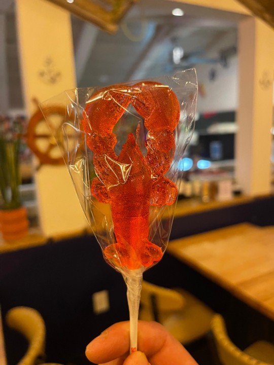 Lobster lollipop