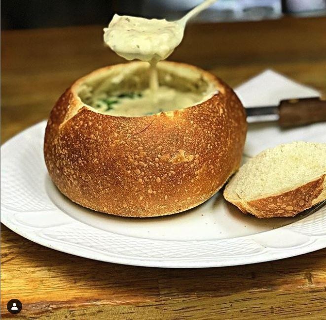 Bisque in a Bread Bowl