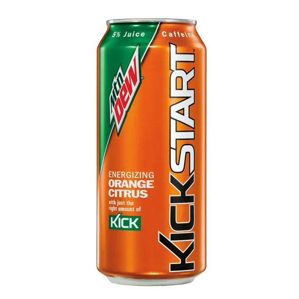 Mtn Dew Kickstart Orange