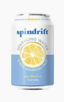 Spindrift Lemon - 12 oz