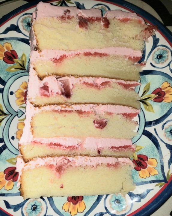 Stawberry Cake Slice