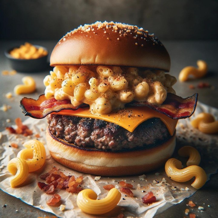 Mac n Cheese burger