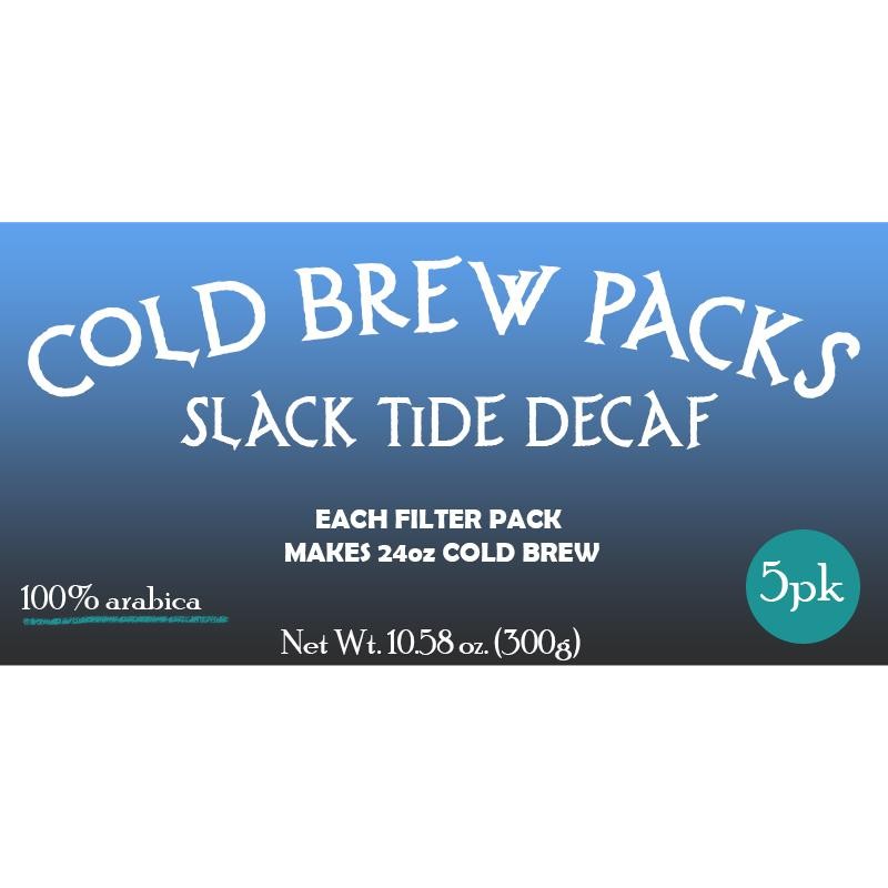 Cold Brew Packs - Slack Tide Decaf