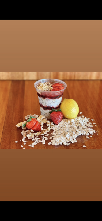 Strawberry Walnut Oats