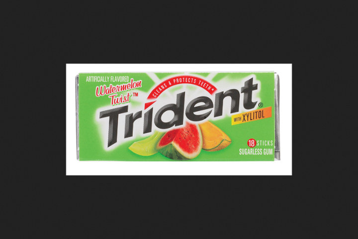Trident Watermelon Twist Sugar Free Gum  14 Piece Pack