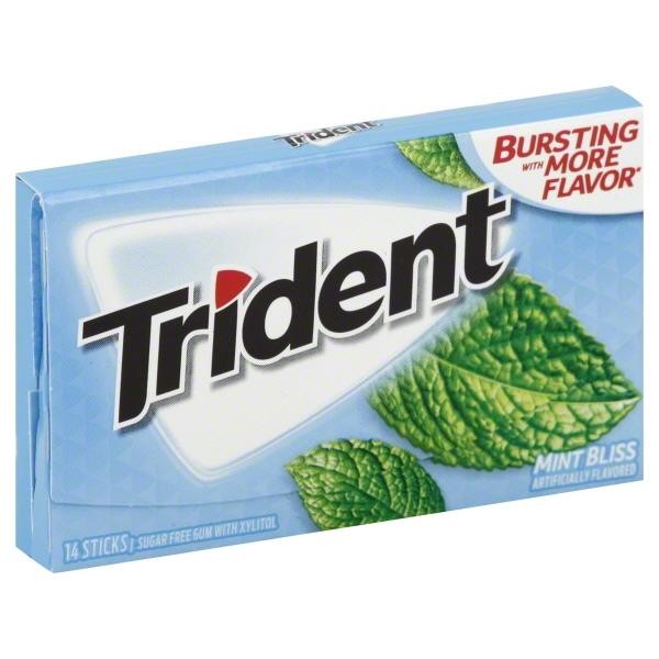 Trident Gum Mint Bliss - 14.0 Ea