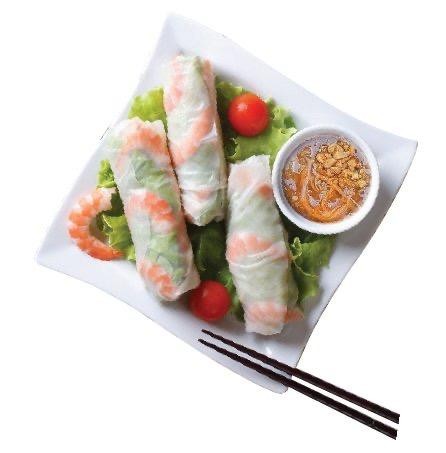 A2. Shrimp Spring Rolls