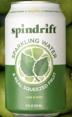 Spindrift Nojito Lime And Mint