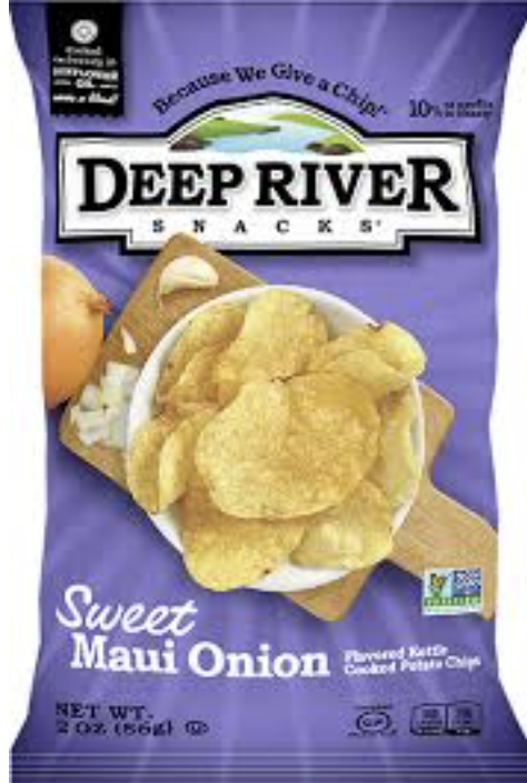 Deep River Chips - Sweet Maui Onion (2oz)