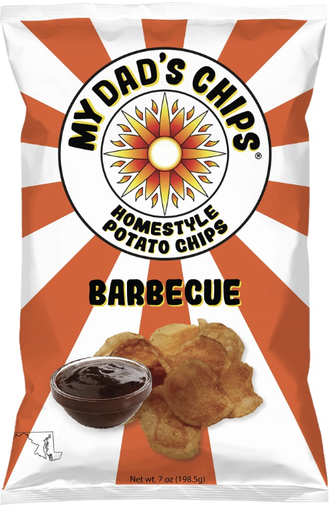 My Dads Chips Barbecue (7oz)