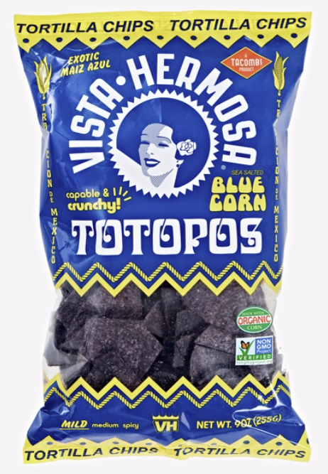 Vista Hermosa Blue Corn Tortilla Chips