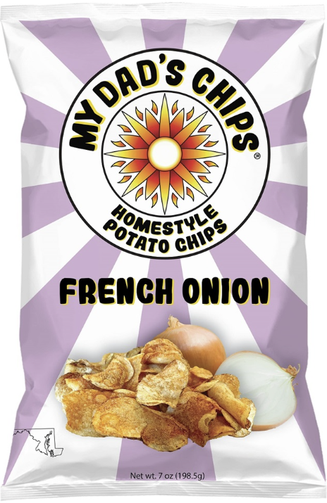 My Dads Chips French Onion (7oz)