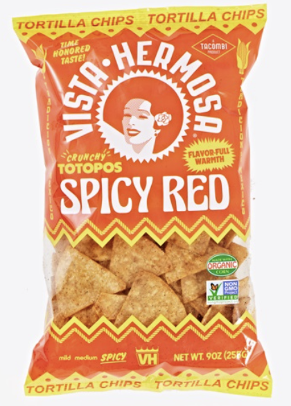 Vista Hermosa Spicy Red Tortilla Chips