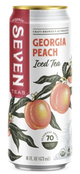 Seven Teas Georgia Peach Iced Tea
