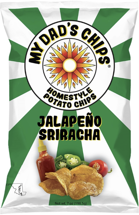 My Dads Chips Jalapeno Sriracha (7oz)