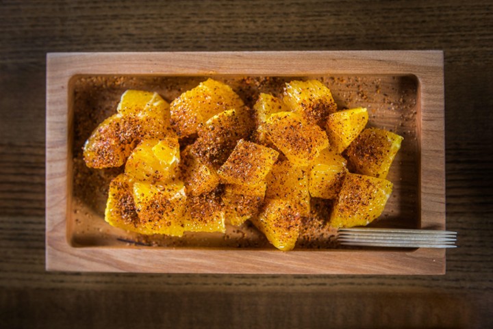 Chile-Rubbed Oranges