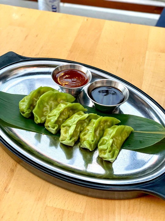 Teppan Veggies Gyoza