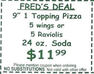***Fred's Deal Wings***