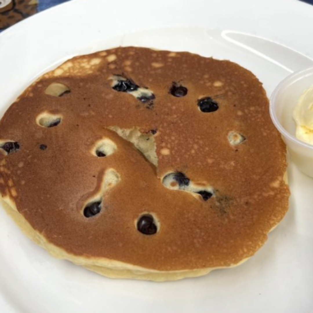 Side Blueberry Pancake