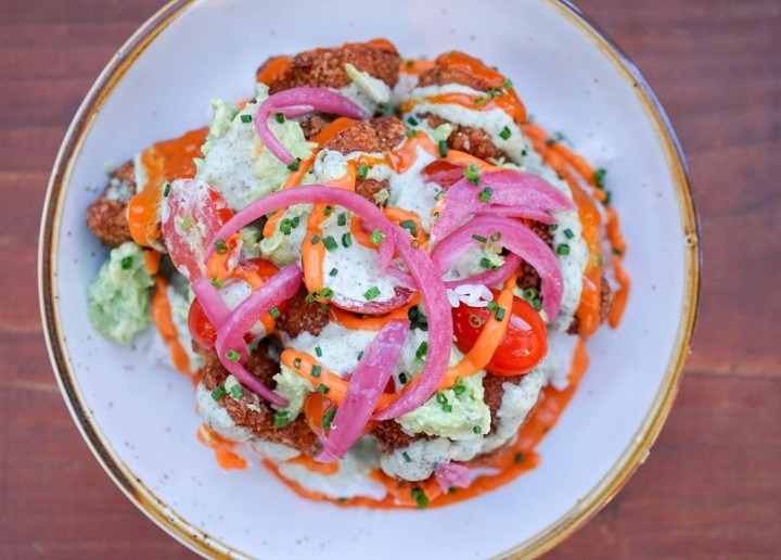 CRISPY CAULIFLOWER RICE BOWL