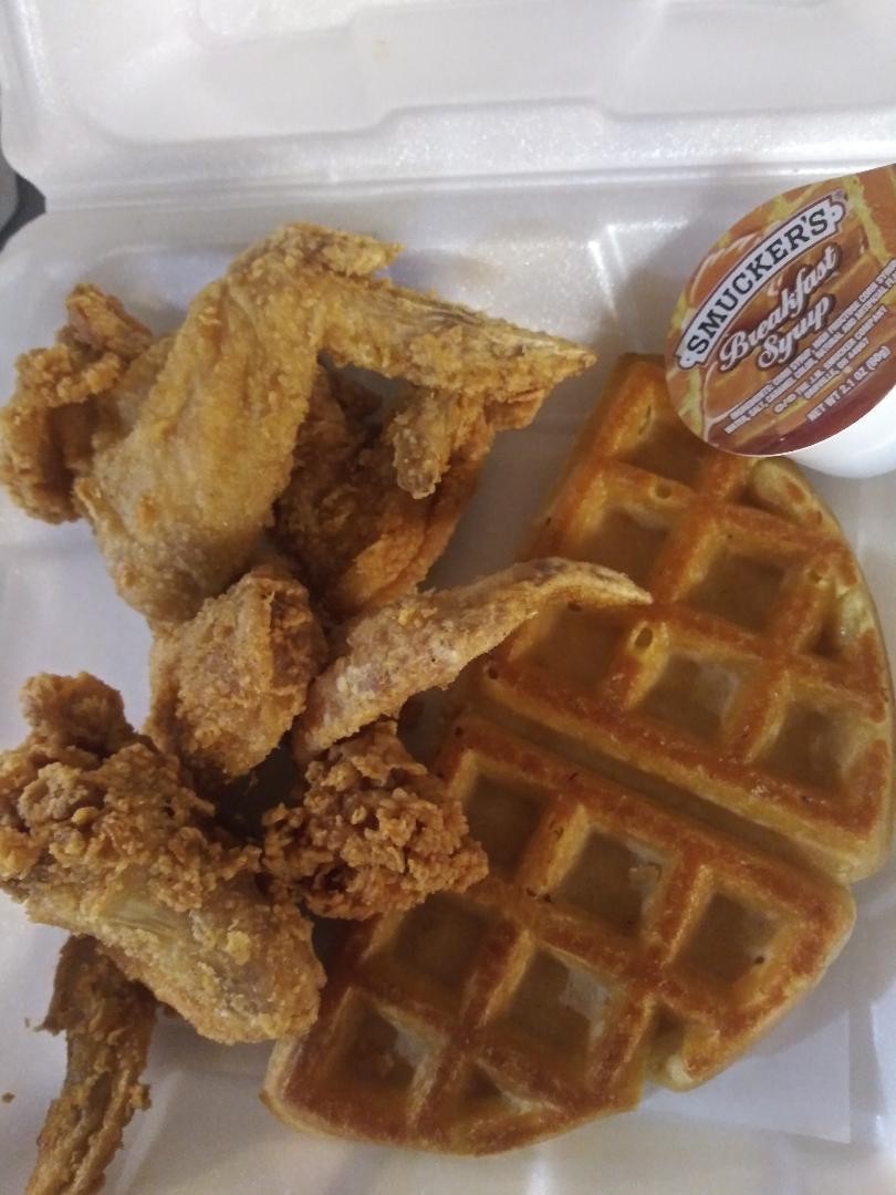 Chicken and Belgian Waffle