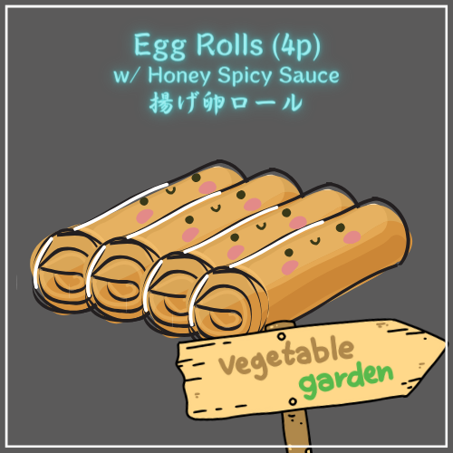 Egg Rolls (4 pcs, Deep-fried)