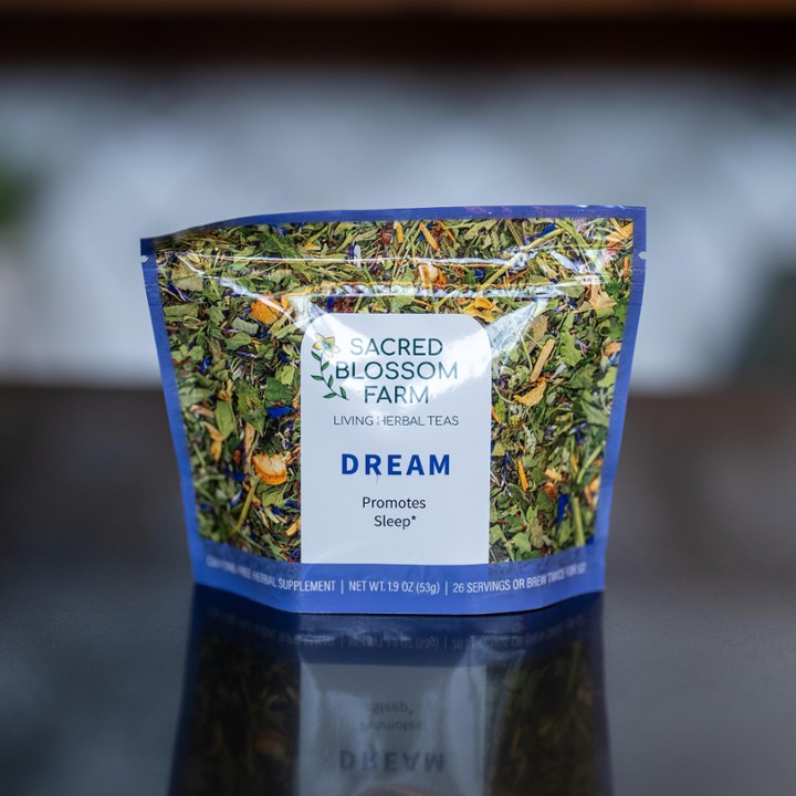 Dream- Sacred Blossom Herbal Tea Blend 2oz Bag