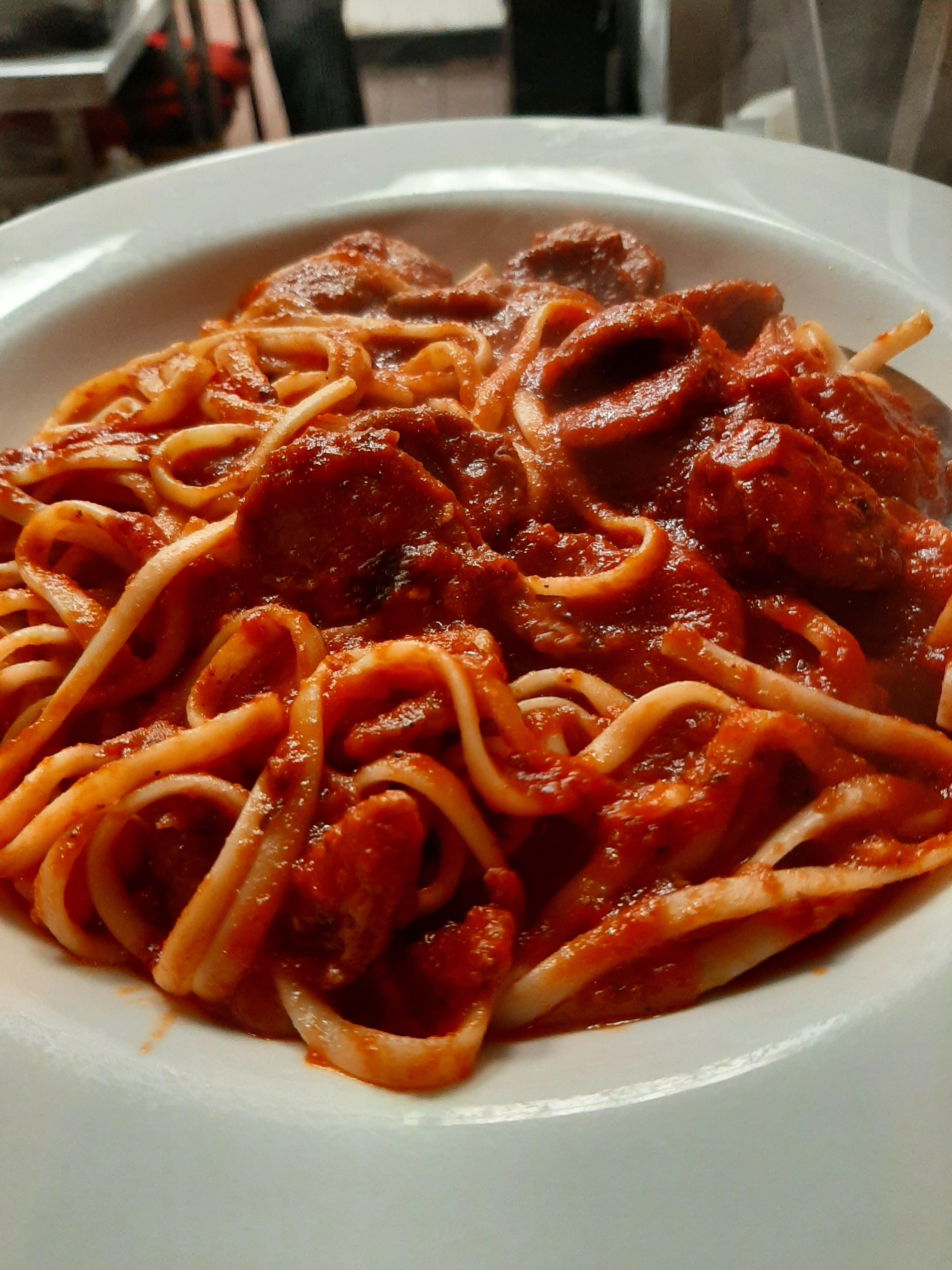 Spaghetti with Sausage -Mild