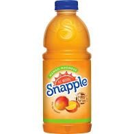 Mango Madness Snapple bottle