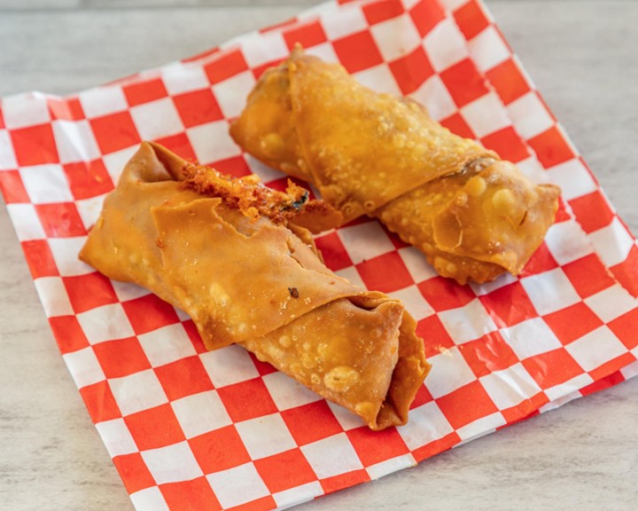 Spinach and Cheese Samosa (2 pc)