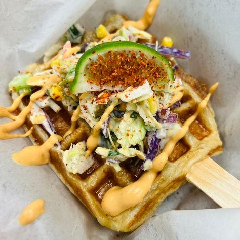 Chili Lime Chicken Waffle
