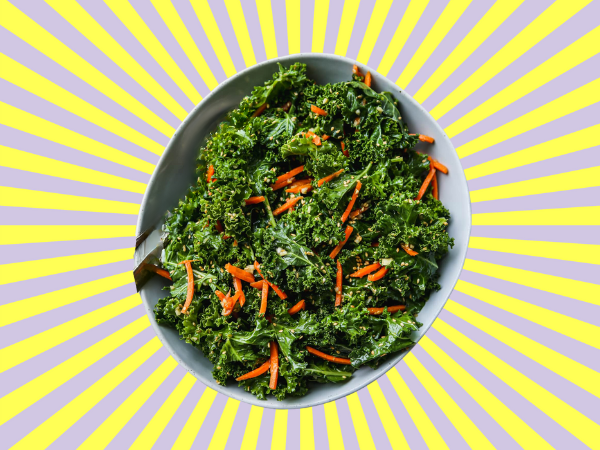 marinated kale