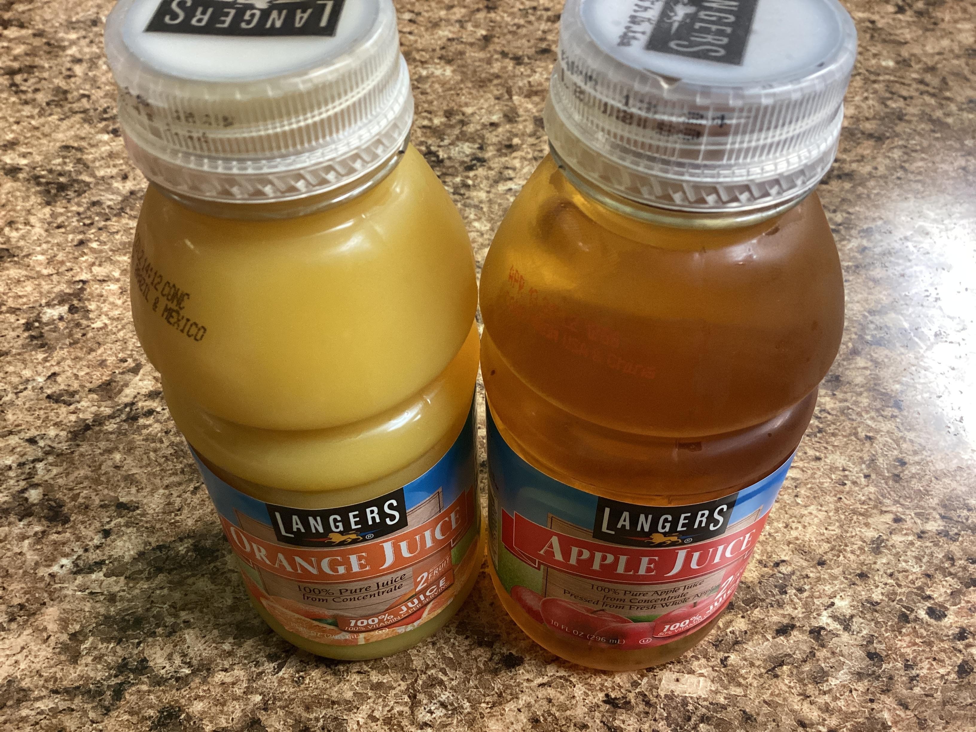 O.J or Apple juice