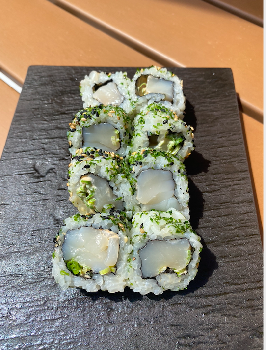 Spicy Scallop Cucumber Roll