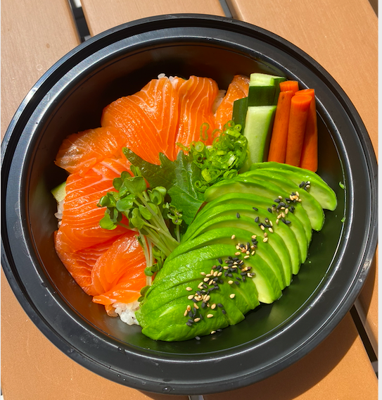 Salmon Avocado Don