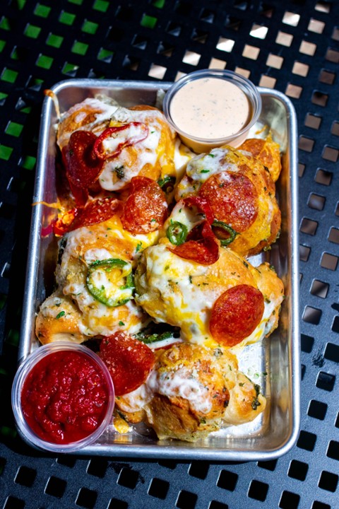 Loaded Garlic Knots
