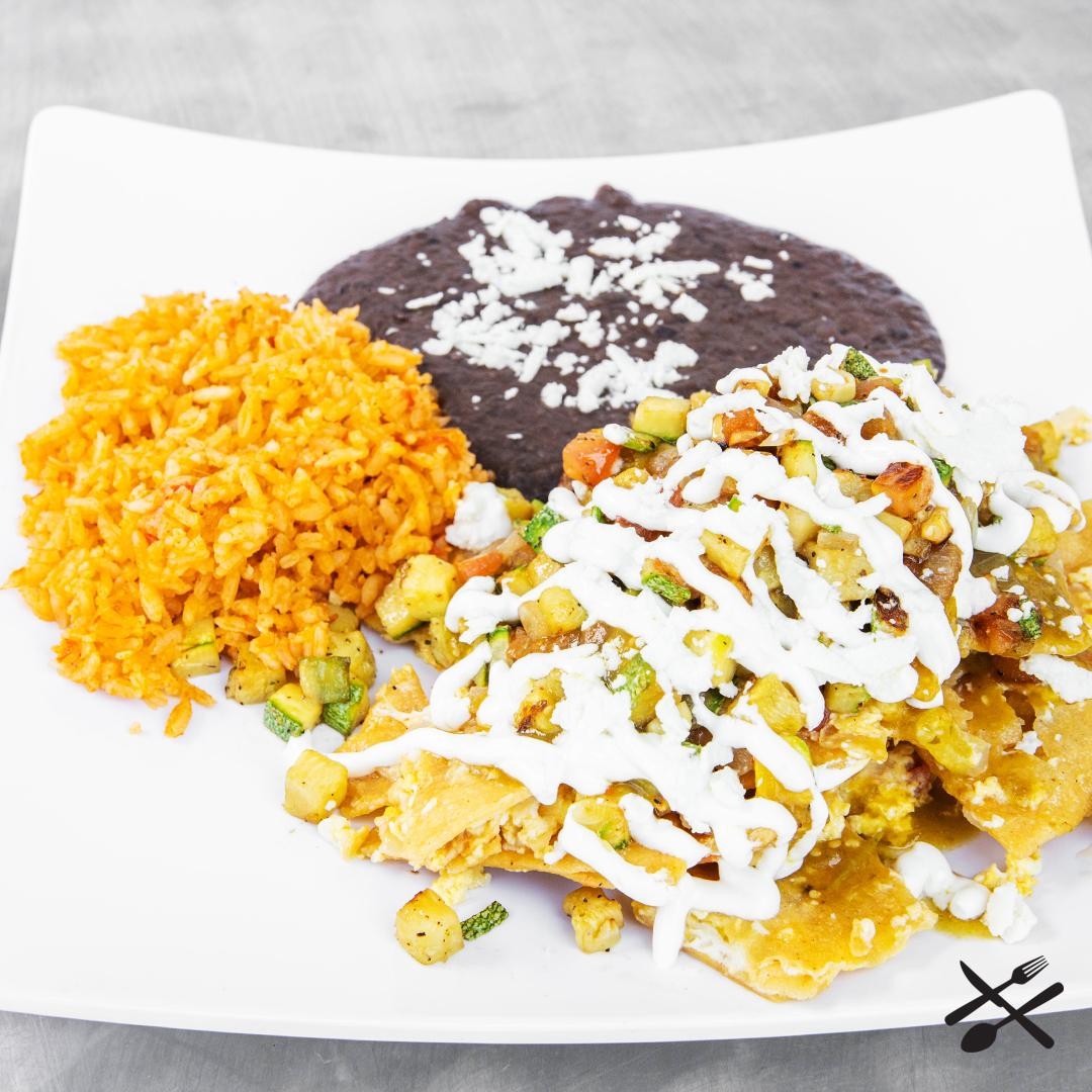 Veggie Chilaquiles