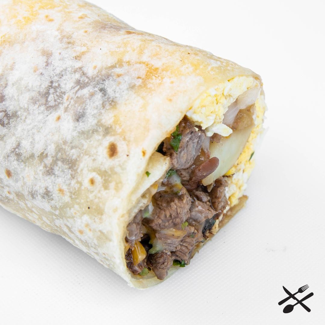 Asada Breakfast Burrito