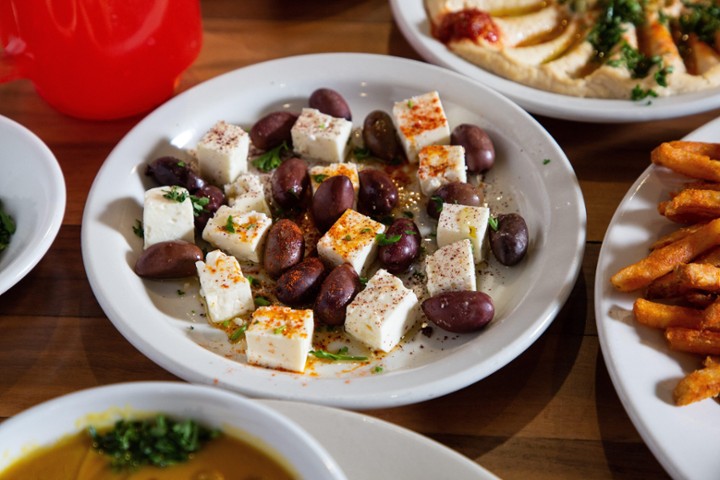 Feta Cheese with Olives