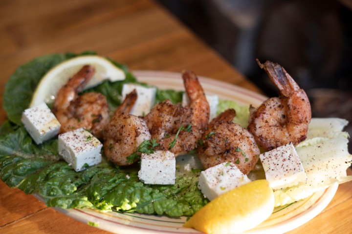 Grilled Shrimp and Feta