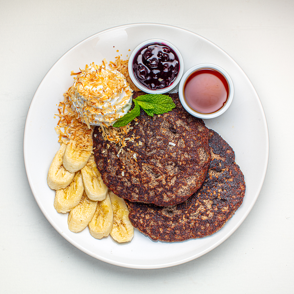 Almond Buckwheat Pancakes