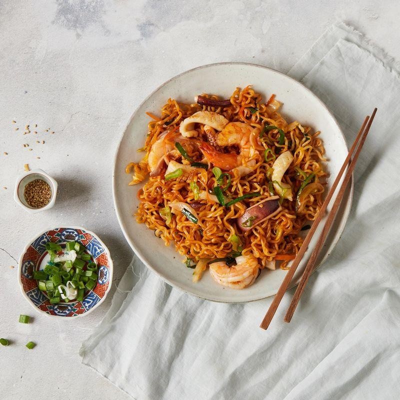 Stir-Fried Ramyeon 볶음라면