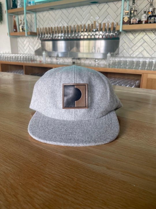 Grey Patch Hat